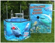 Can I rent a dunk tank to set up indoors?